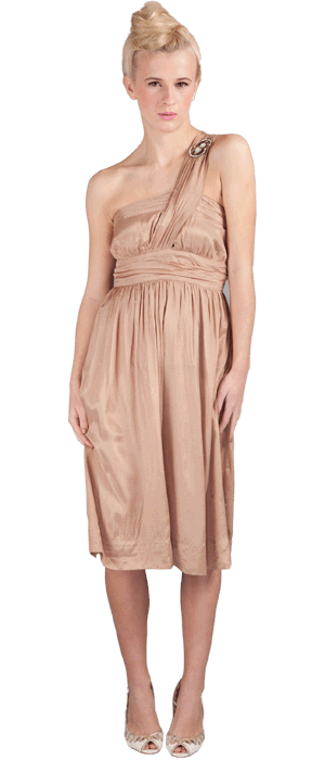Julia dress
Fabric: 100% viscose. (shimmer finish) 
U.K sizes: 8-16
Colours: gold, silver birch.  